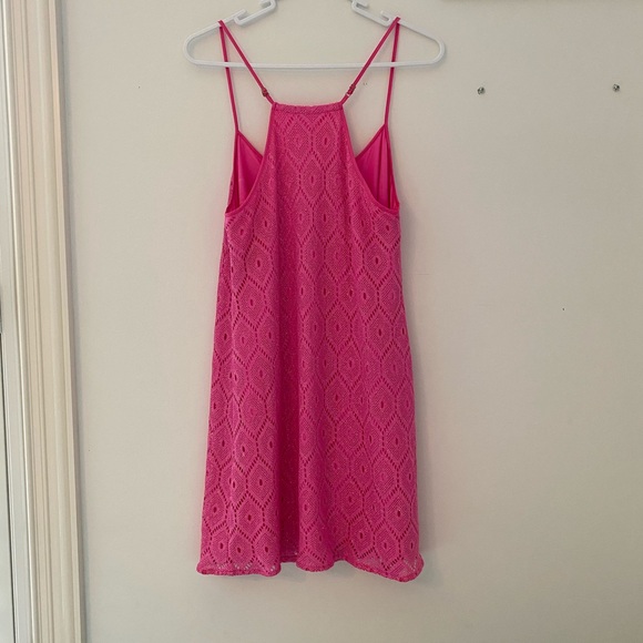 Lilly Pulitzer Pink and Gold Sparkly Dress - Picture 4 of 4